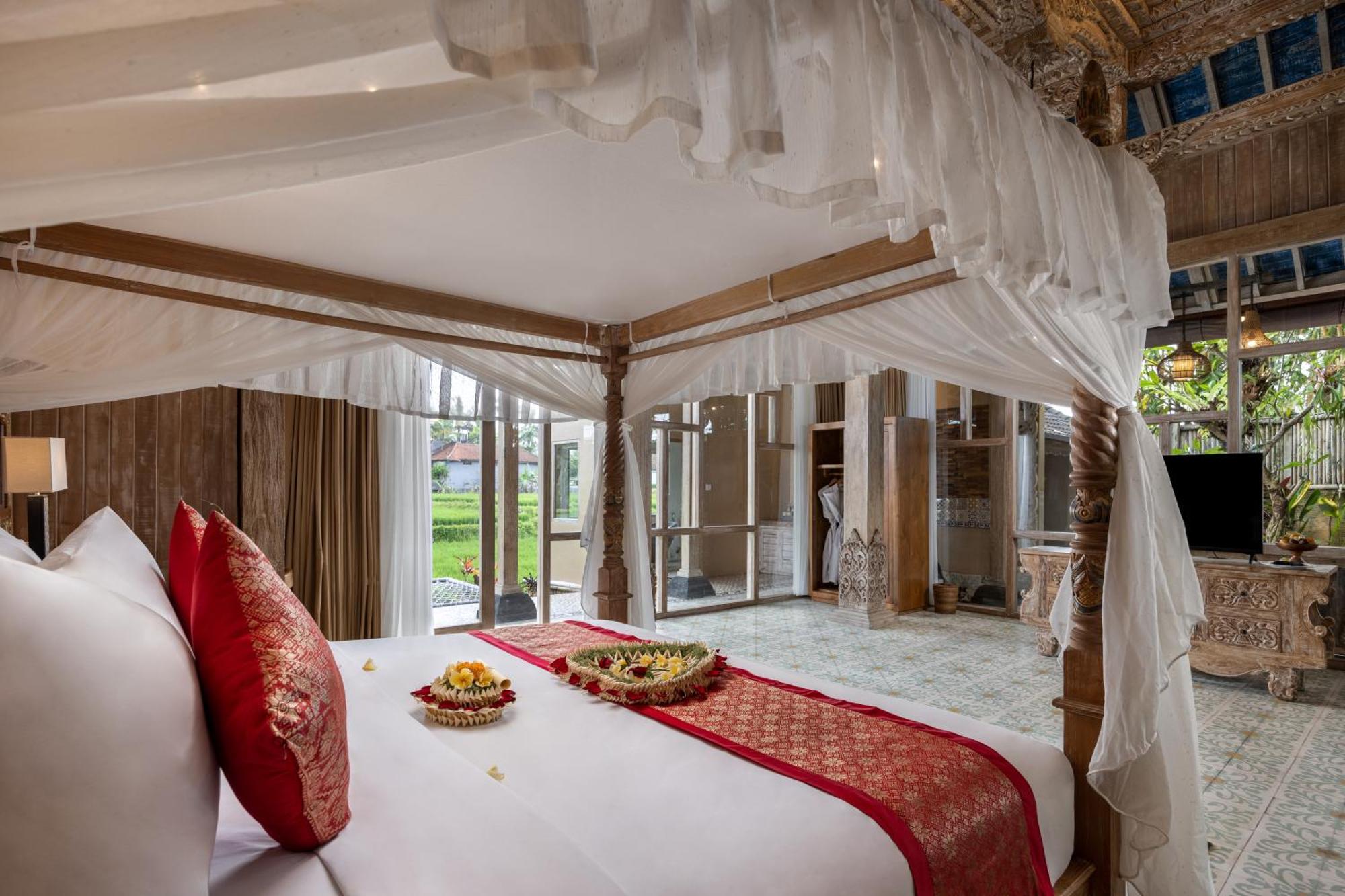 Wooden Ganeca Villas By Pramana Villas Убуд Екстер'єр фото